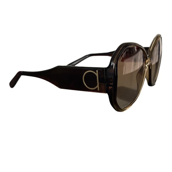 Salvatore Ferragamo Women's Sunglasses SF942S Brown Acetate 61-17-145 - Picture 5 of 12